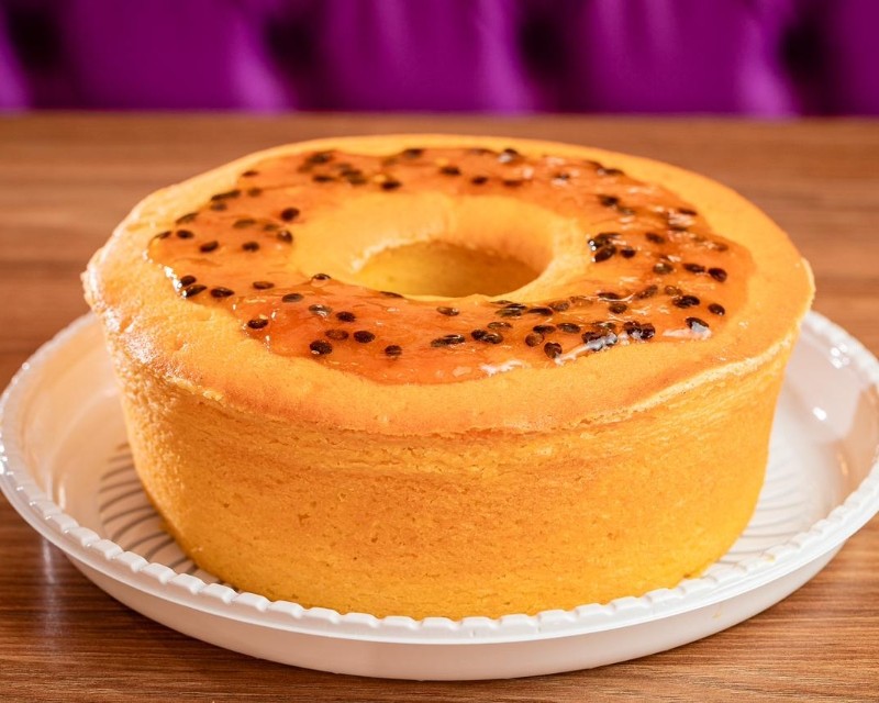 imagem - Bolo de Maracujá
