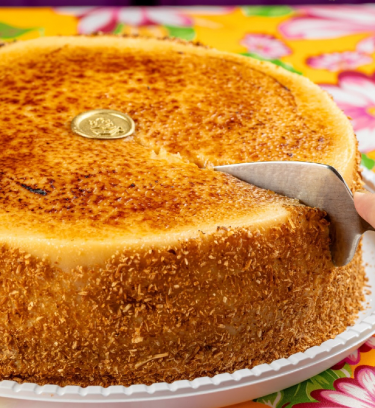 imagem - Bolo Cocada Brûlée - 20cm